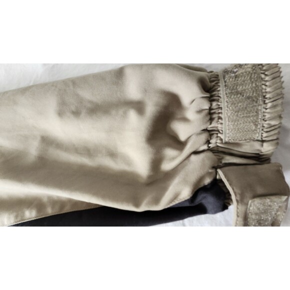 Austin Golf Pullover Windbreaker L Tan Vented Zip-Off Sleeves Lightweight - Picture 7 of 12